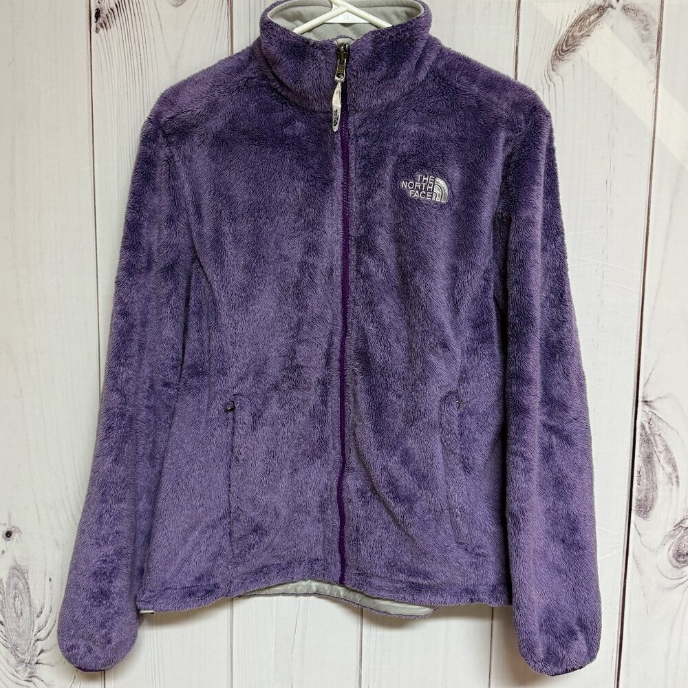 The North Face‎ Women’s Osito Jacket M Purple Plush Fleece EUC